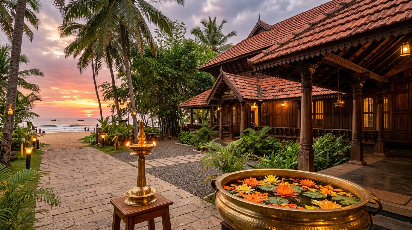 The Green Grove Heritage Resort Varkala Exterior
